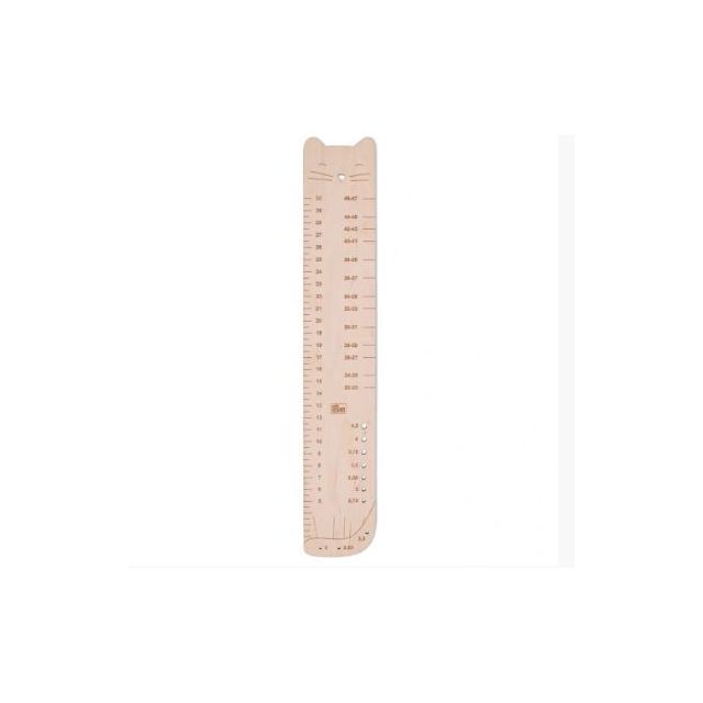 Prym Birch Wood Sock Ruler