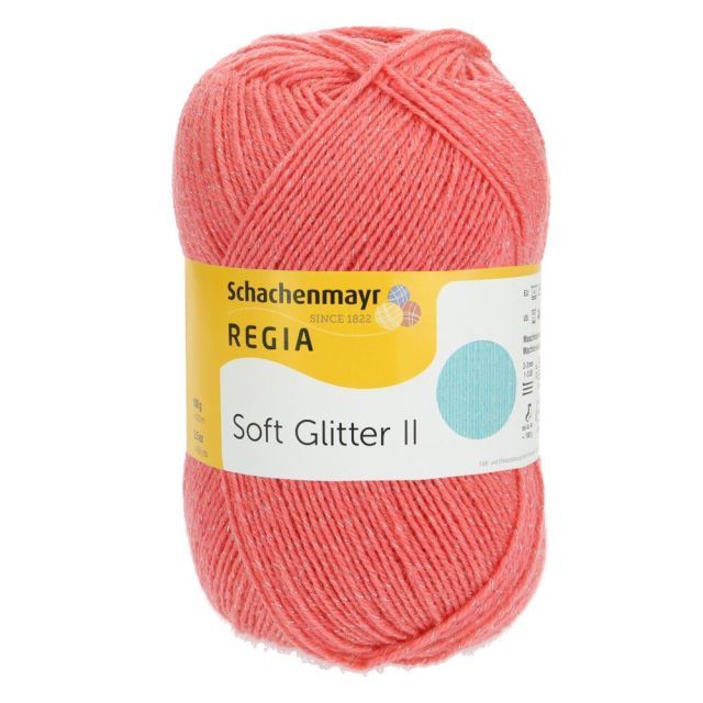 Regia Soft Glitter 4Ply 100g - Apricot