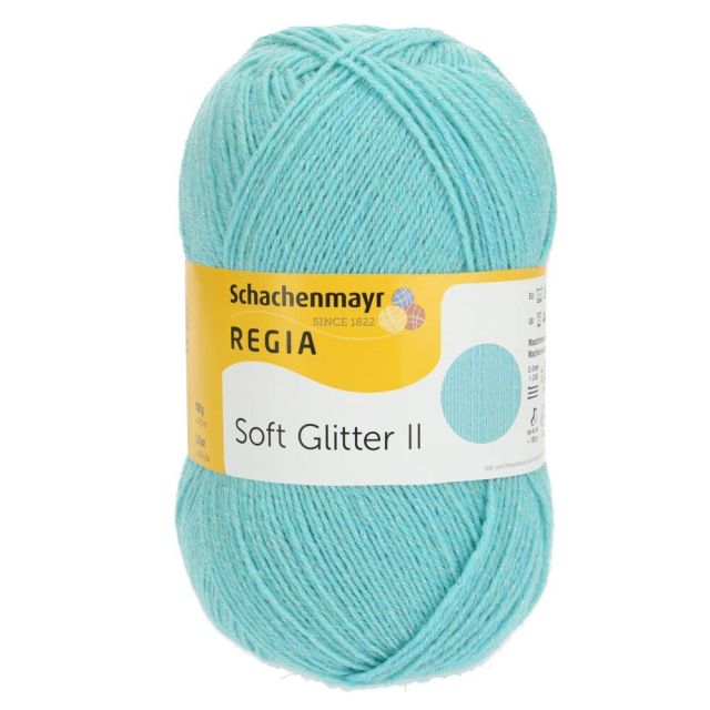 Regia Soft Glitter 4Ply 100g - Turquoise