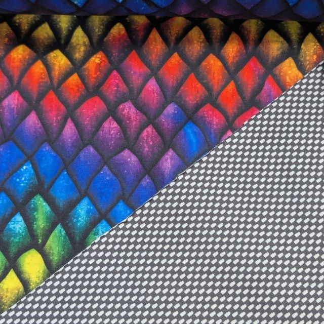 Softshell Light "Dragon Scales" with TPU lining