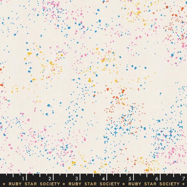 100% Cotton - Ruby Star Society "Speckled" - Confetti Col. 15 per 1/2m