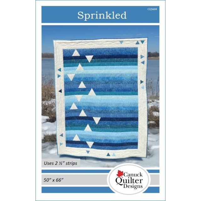 SPRINKLED - Quilt Pattern by Canuck Quilter Designs - Printed Version