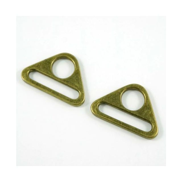 Triangle Rings - Nickel/Silver
