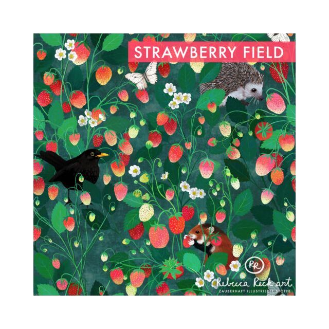 Jersey Knit Fabric - Spring Garden - Rebecca Reck