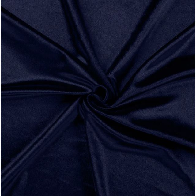 Stretch Velvet Deluxe - Navy Blue Col. 008