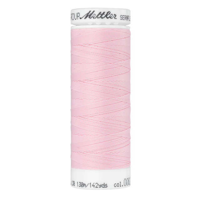 Elastic Thread "Seraflex" by Mettler 130m spool - Pink Shell Col. 82