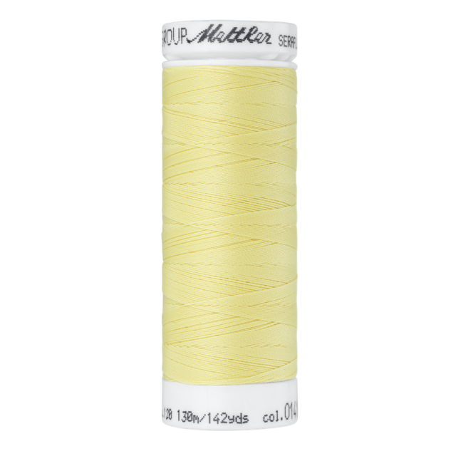 Elastic Thread "Seraflex" by Mettler 130m spool - Daffodil Yellow Col.141