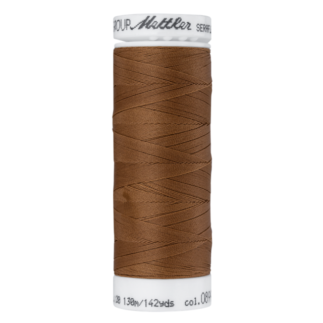 Elastic Thread "Seraflex" by Mettler 130m spool - Bronze Col.899