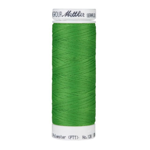 Elastic Thread "Seraflex" by Mettler 130m spool - Light Kelly Green Col.1099