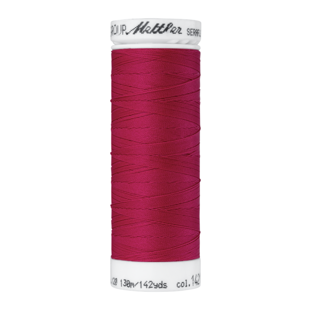 Elastic Thread "Seraflex" by Mettler 130m spool - Fuchsia Col.1421