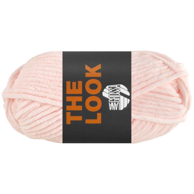 THE LOOK - Chenille Yarn Rosé Col. 003 - 100g Skein by Lana Grossa