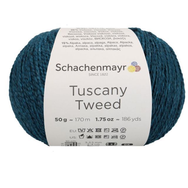 Schachenmayr Tuscany Tweed 50g - Petrol