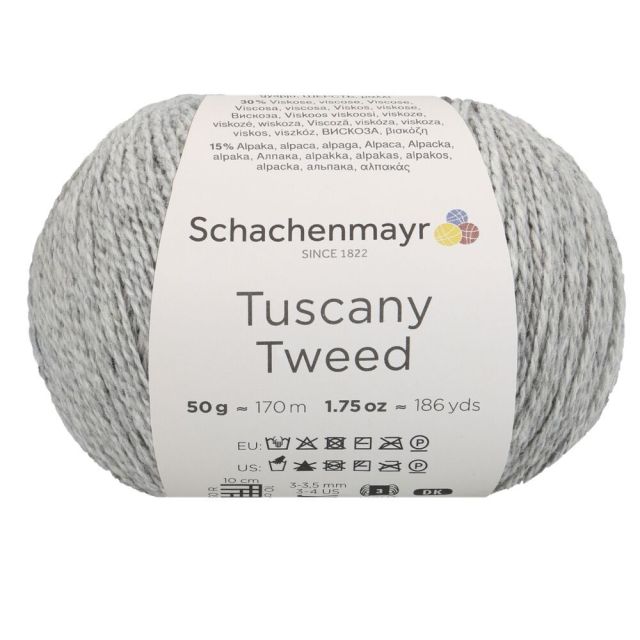 Schachenmayr Tuscany Tweed 50g - SIlver