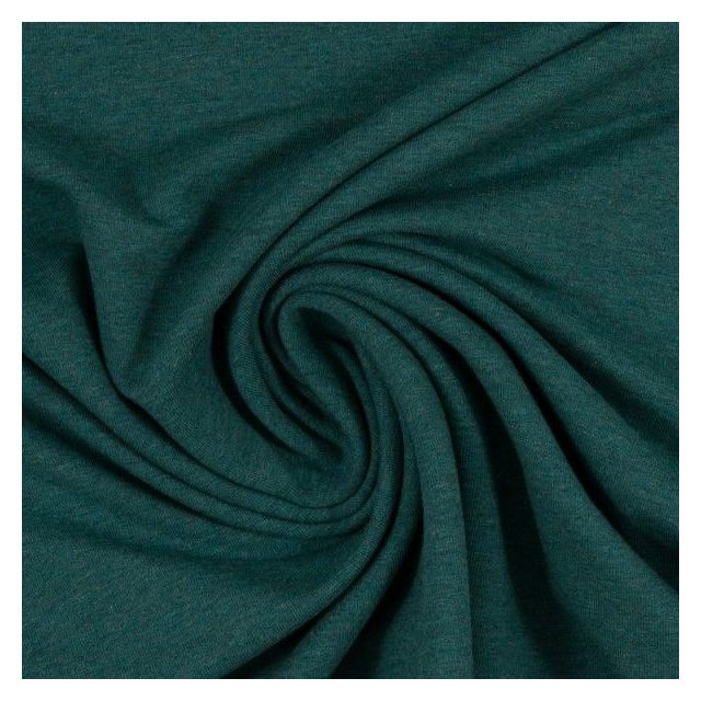BOLT END - 200 CM - Jersey  "Vanessa" Melange - Petrol