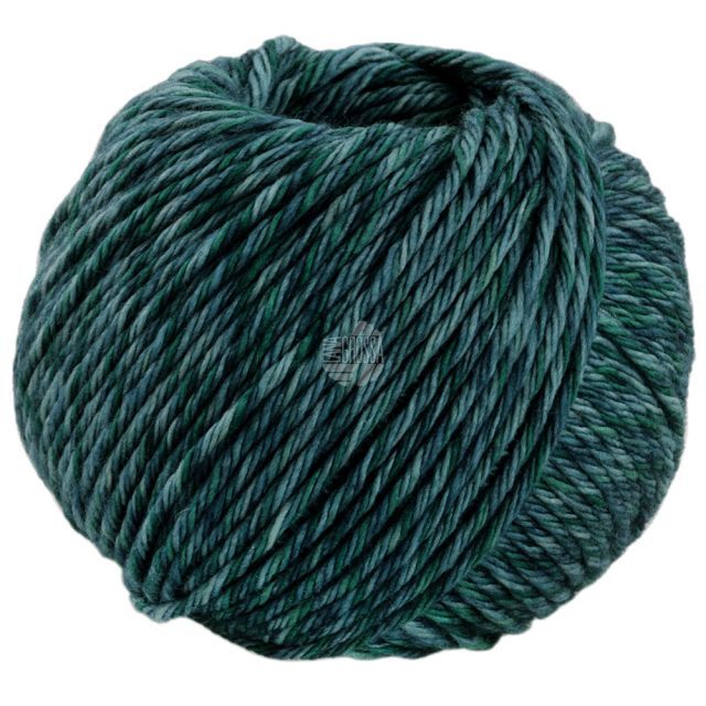Vintage Chunky Merino Yarn Petrol/Dark Jeans Col. 04 - 50g by Lana Grossa 