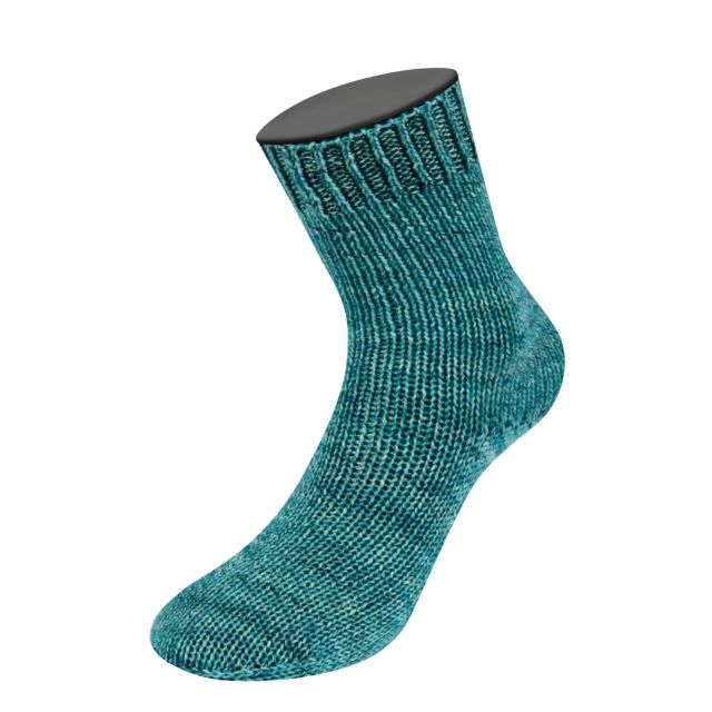 Vintage Socks Mottled Petrol  Col. 1003 - 100g Sock Yarn by Lana Grossa 