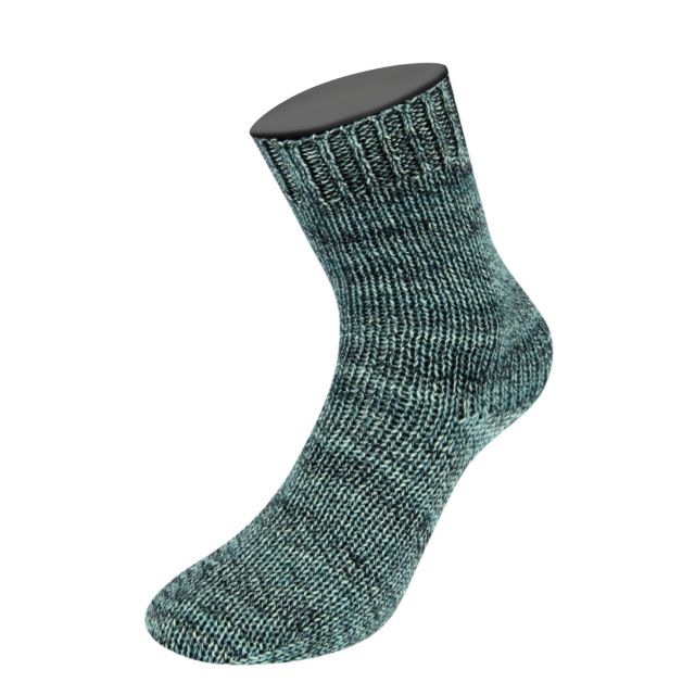 Vintage Socks Mottled Dark Mint  Col. 1004 - 100g Sock Yarn by Lana Grossa 