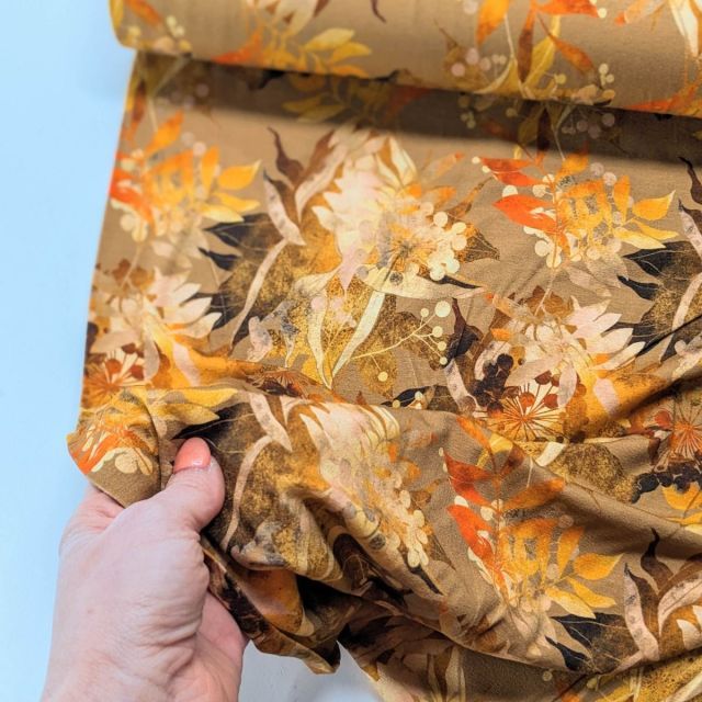 Sun Glow - Viscose Jersey - Tan