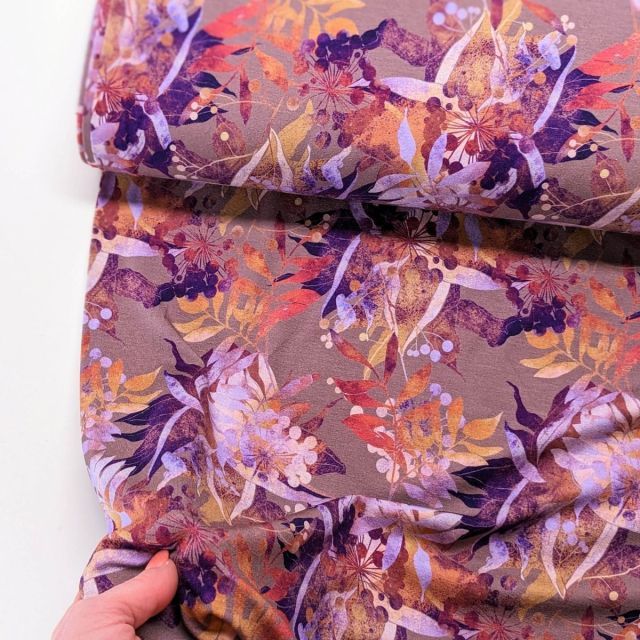 Sun Glow - Viscose Jersey - Mauve