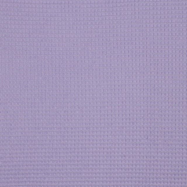 Waffle Cotton - Toweling - Lilac col.50