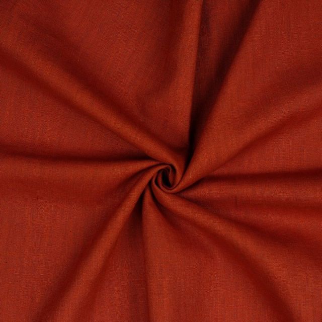 Washed Linen Solid - Terracotta  col.41