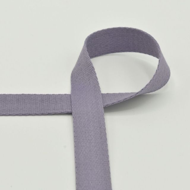 Webbing - 25mm Strapping - Dusty Lilac Col. 430 (Cotton/Poly Blend)