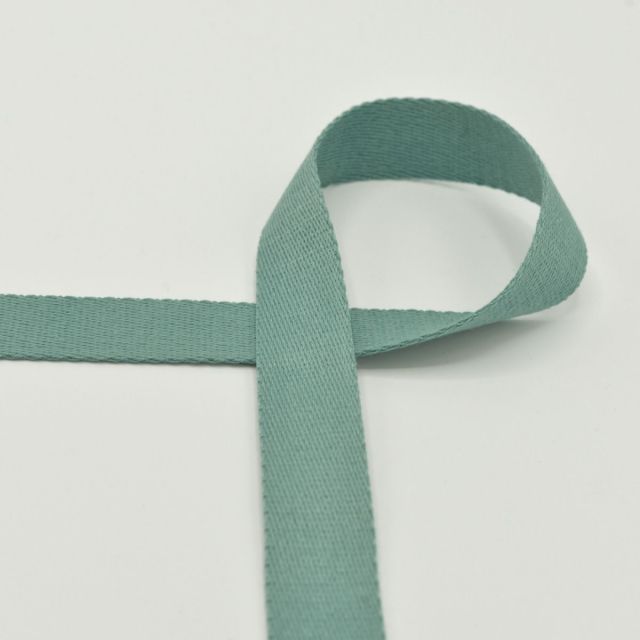 Webbing - 25mm Strapping - Vintage Mint Col. 220 (Cotton/Poly Blend)