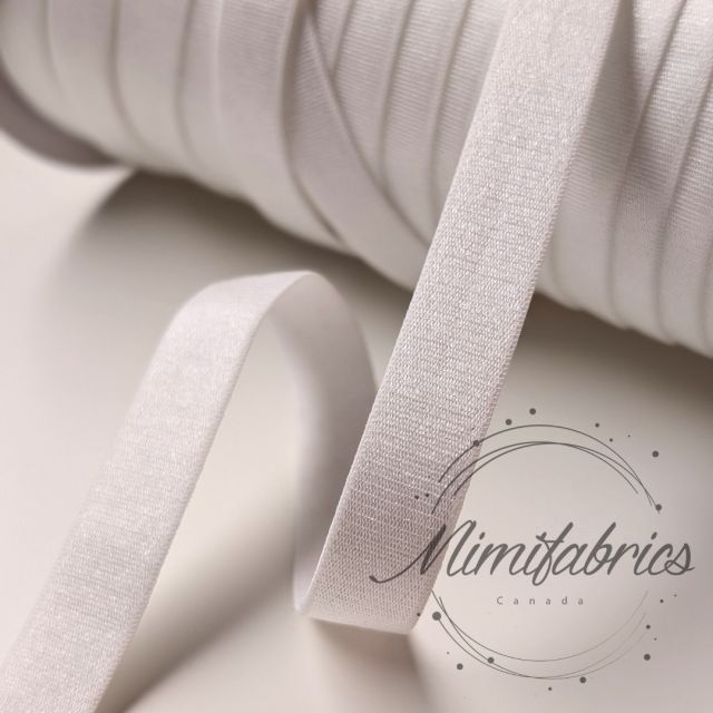 Bra Elastic 12mm - White