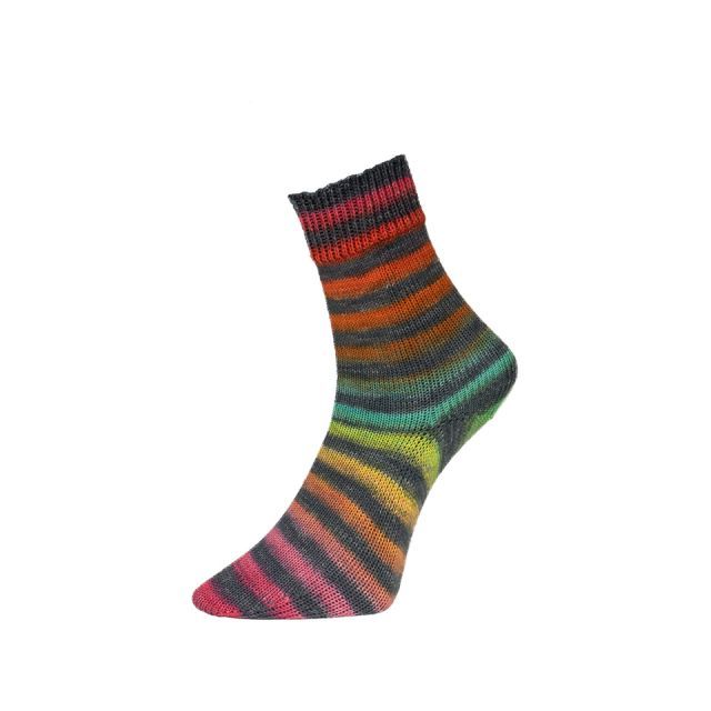 Paint Socks by Woolly Hugs - Made with Mulesing Free Virgin Wool - Col. 203 Rainbow - 100g