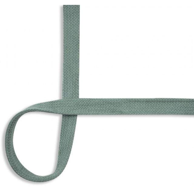 Seafoam Green - Flat Woven Cotton Cord - 20mm