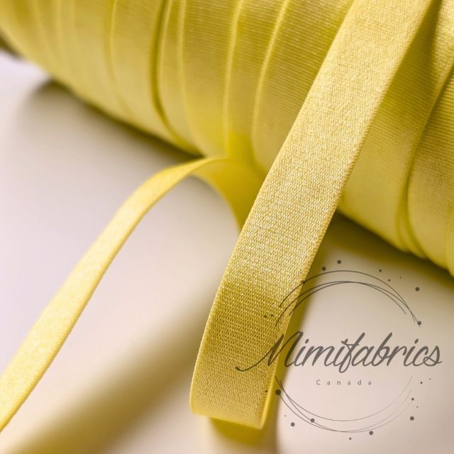 Bra Elastic 12mm - Yellow