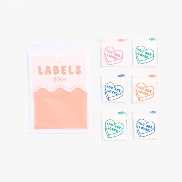 'You Are Loved ' Labels  - 6 pcs