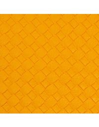 Beatrice Textured Faux Leather Vinyl - Golden Yellow - Pre Cut Panel