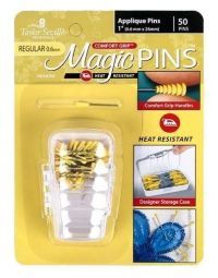 Magic Pins - Applique Pins  1” (26 mm) Regular 0.6mm - 50 pcs by Taylor of Seville