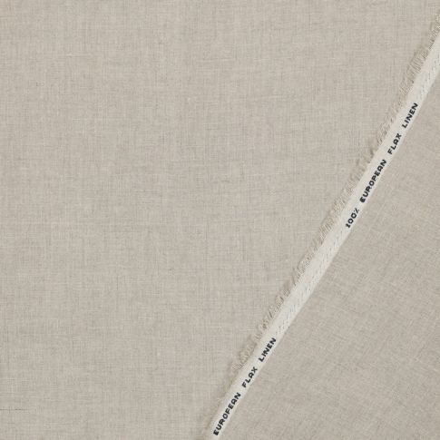European Flax Linen 125gsm - Natural Col. 05