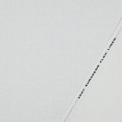 European Flax Linen 280gsm - White Col. 02