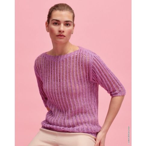 Size 40-44 Pattern and Yarn Bundle - Pullover  D26 Classici 24 - Ecopuno