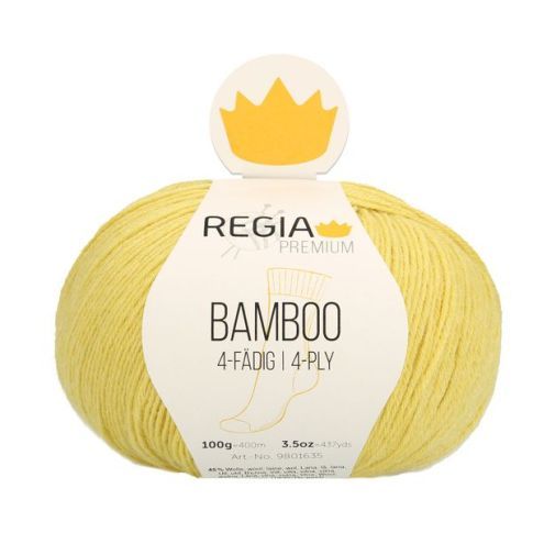 REGIA 4-Ply BAMBOO 100g -  Yellow Green