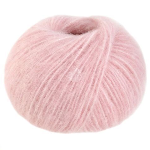 Alpaca Air - Tube Yarn - Rose Col. 004 - 50g Skein by Lana Grossa