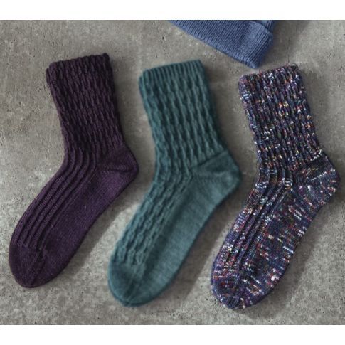 Socks Meilenweit 06 Design 08  - Pattern + Yarn Bundle