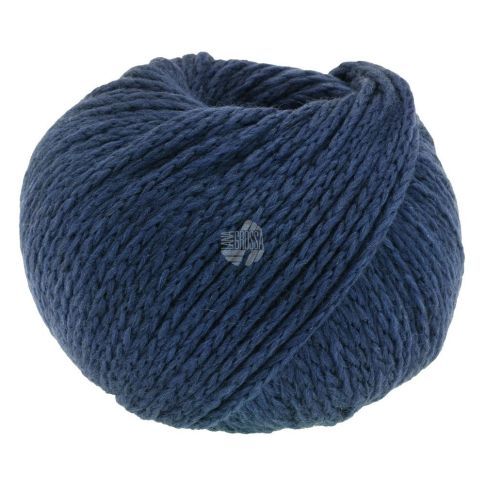 Cool Merino Big - Navy Blue Col. 206 - 50g Skein by Lana Grossa