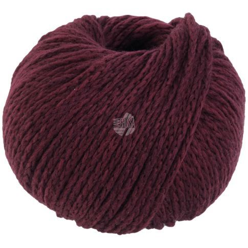 Cool Merino Big - Merino Chain Yarn - Burgandy Col.228 - 50g Skein  by Lana Grossa