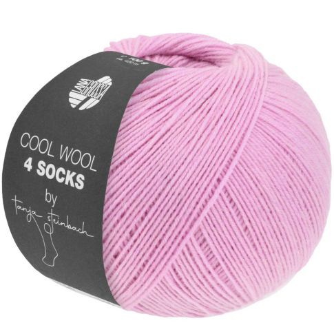 Cool Wool 4 Socks Solid - Crocus Col. 7718 - 100g Skein 4ply Merino Sock Yarn by Lana Grossa