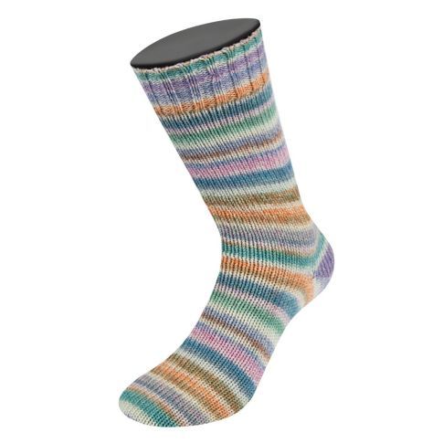 Cool Wool 4 Socks Print - Col. 753 - 100g Skein 4ply Merino Sock Yarn by Lana Grossa
