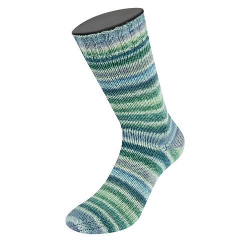Cool Wool 4 Socks Print - Col. 754 - 100g Skein 4ply Merino Sock Yarn by Lana Grossa