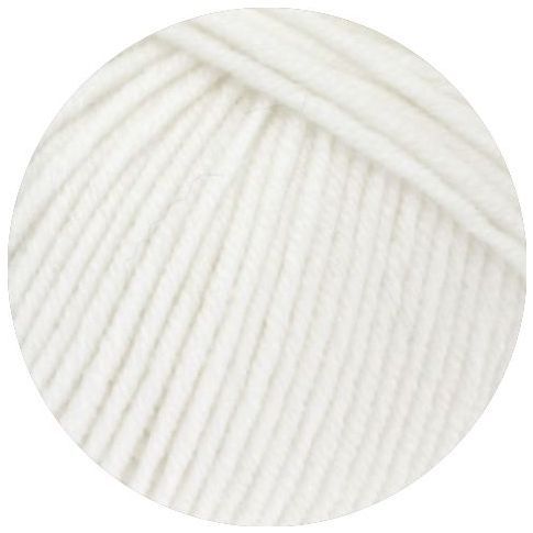 Cool Wool Big - Classic Merino Yarn - White Col. 615 - 50g Skein by Lana Grossa