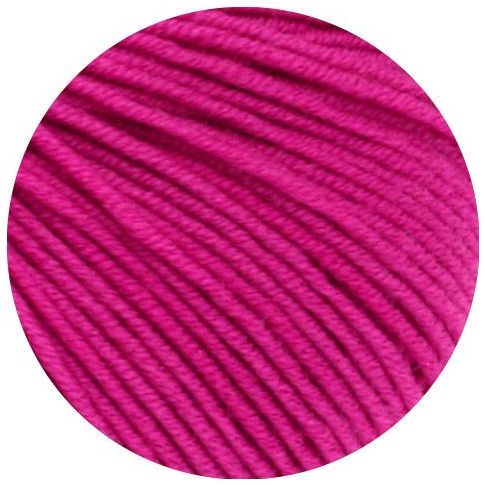 Cool Wool Big - Classic Merino Yarn - Cyclamen Pink Col. 690 - 50g Skein by Lana Grossa