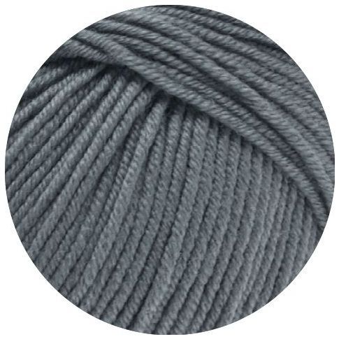 Cool Wool Big - Classic Merino Yarn - Steel Grey Col. 981 - 50g Skein by Lana Grossa