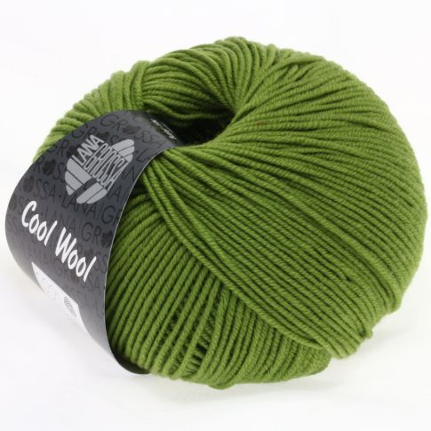 Cool Wool Superfine - Classic Merino Yarn - Linden Col. 471- 50g Skein by Lana Grossa