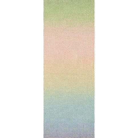 COTONELLA - Pima cotton yarn - Pastel Pink/Green/Blue/Beige Col. 01 - 100g Skein by Lana Grossa